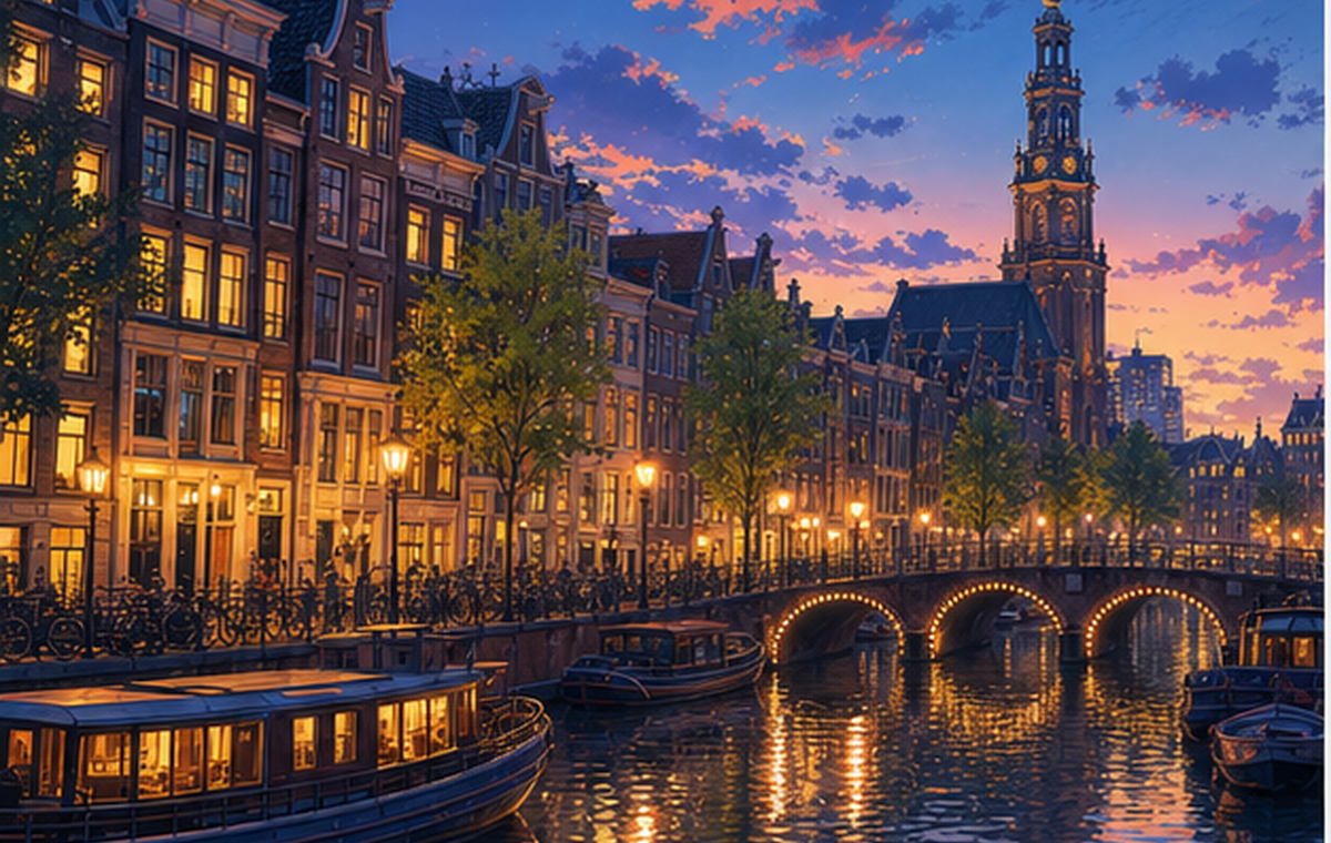 Netherlands travel scene